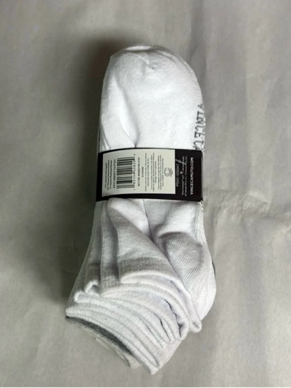 New Vince Camuto Socks Women’s 8 Pair Gray & White Quarter Casual Activewear